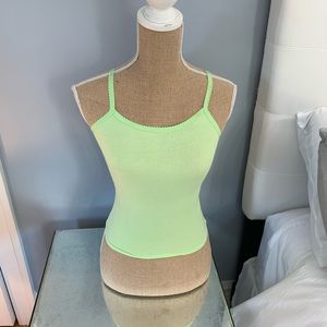 Limited Too Lime Green Tank Size 10 Juniors